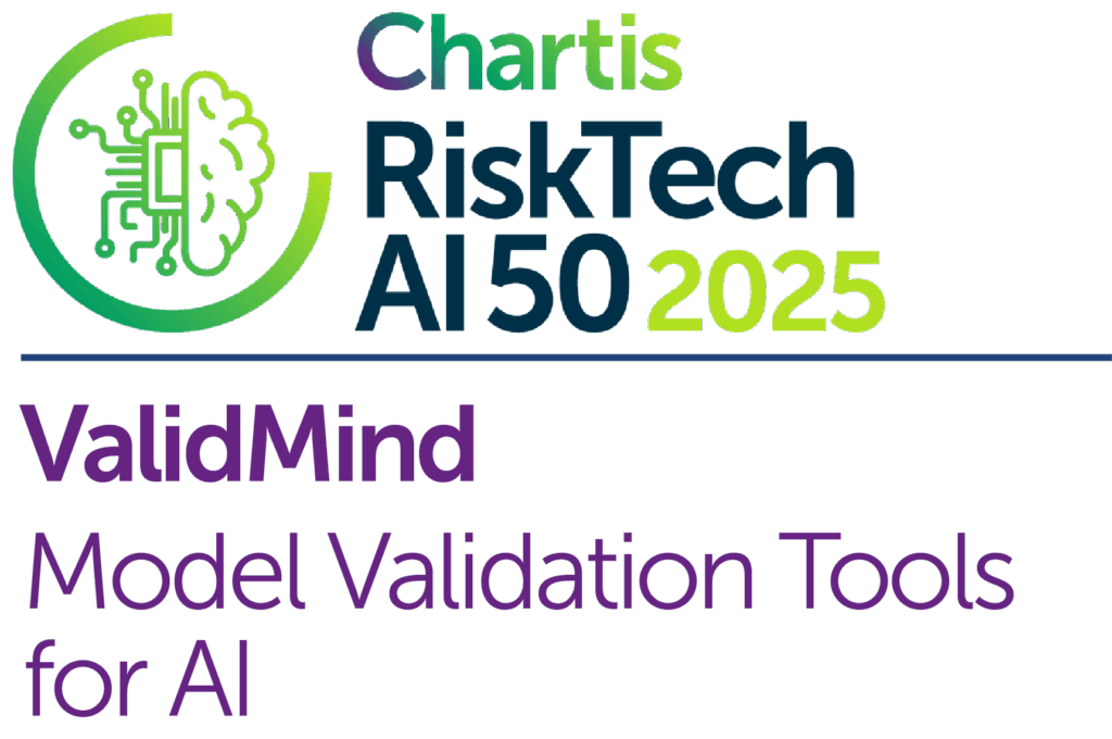 ValidMind Wins Four Industry Awards, Cementing Its Leadership in Model Risk Management 1 Chartis RTAI50 2025 Model Validation Tools for AI ValidMind