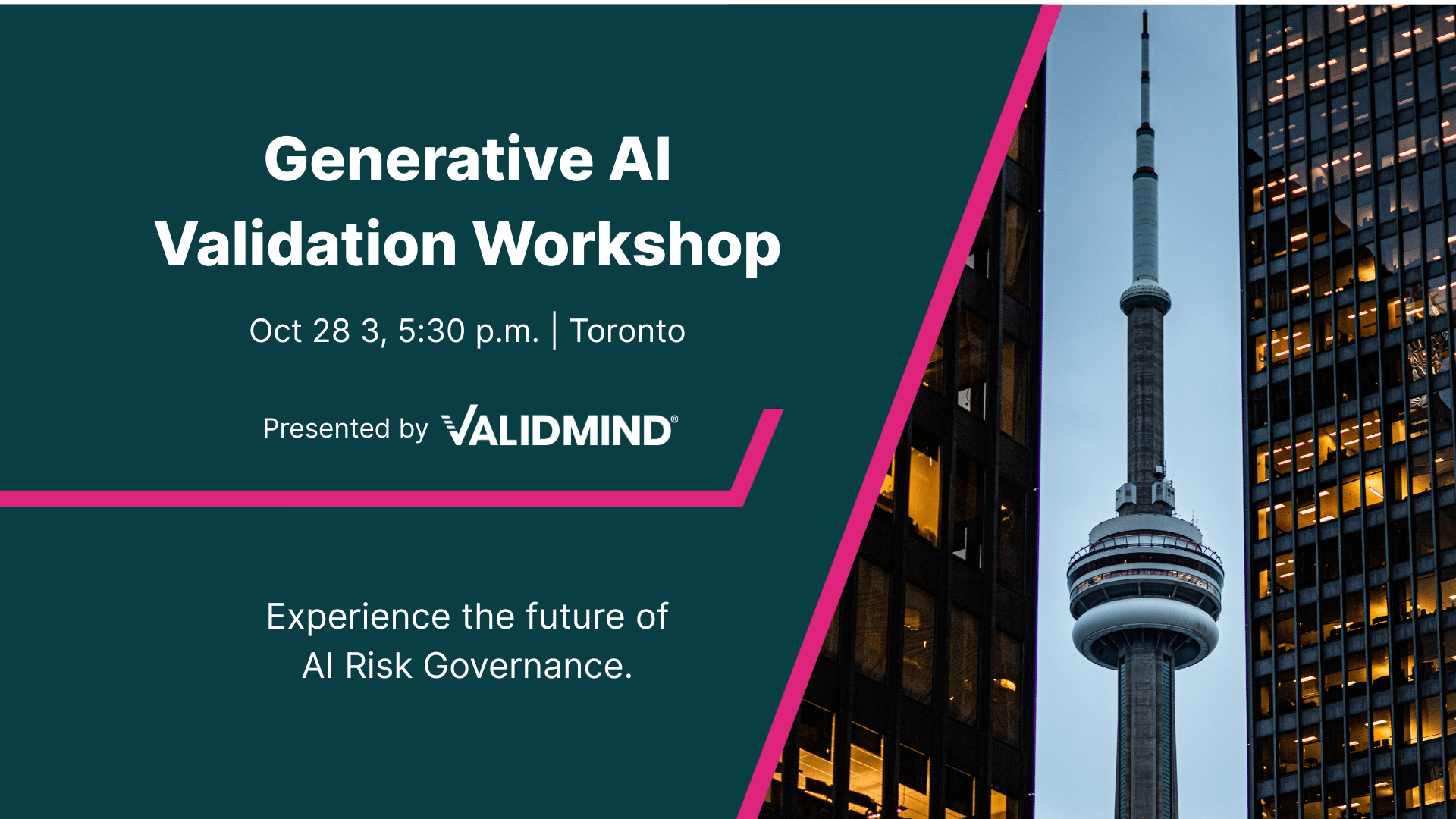 toronto workshop genai validation