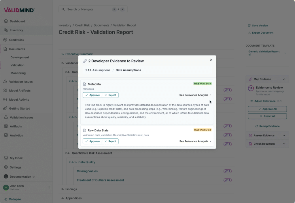 Scaling Model Validation in the Age of AI 1 Evidence v2