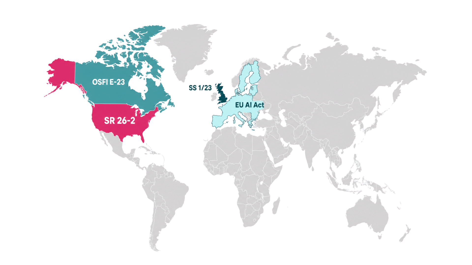 AI Governance 5 ai regulation map