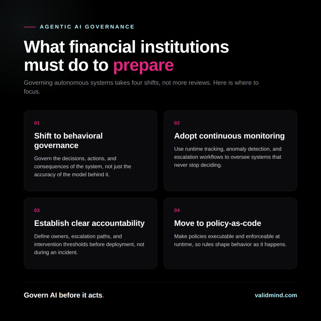 Agentic AI Governance Challenges: What Financial Institutions Must Solve 1 Agentic AI Governance Challenges
